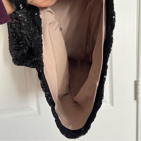 Dress The Population | Black Nude Sequin Dress - Picture 6 of 11